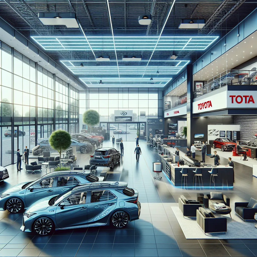 Toyota Bydgoszcz: nowoczesny salon i profesjonalny serwis